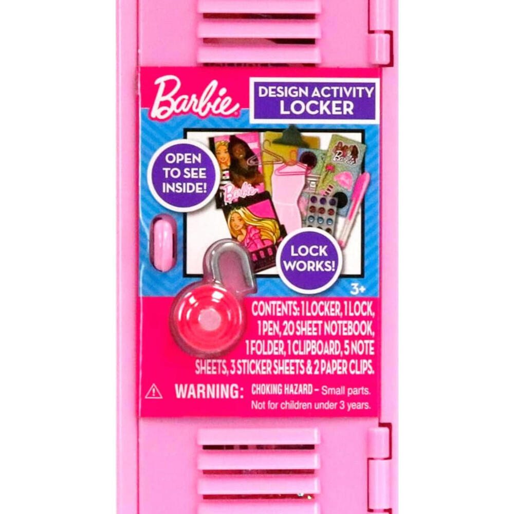 Barbie Design Activity Locker - Creative Playset